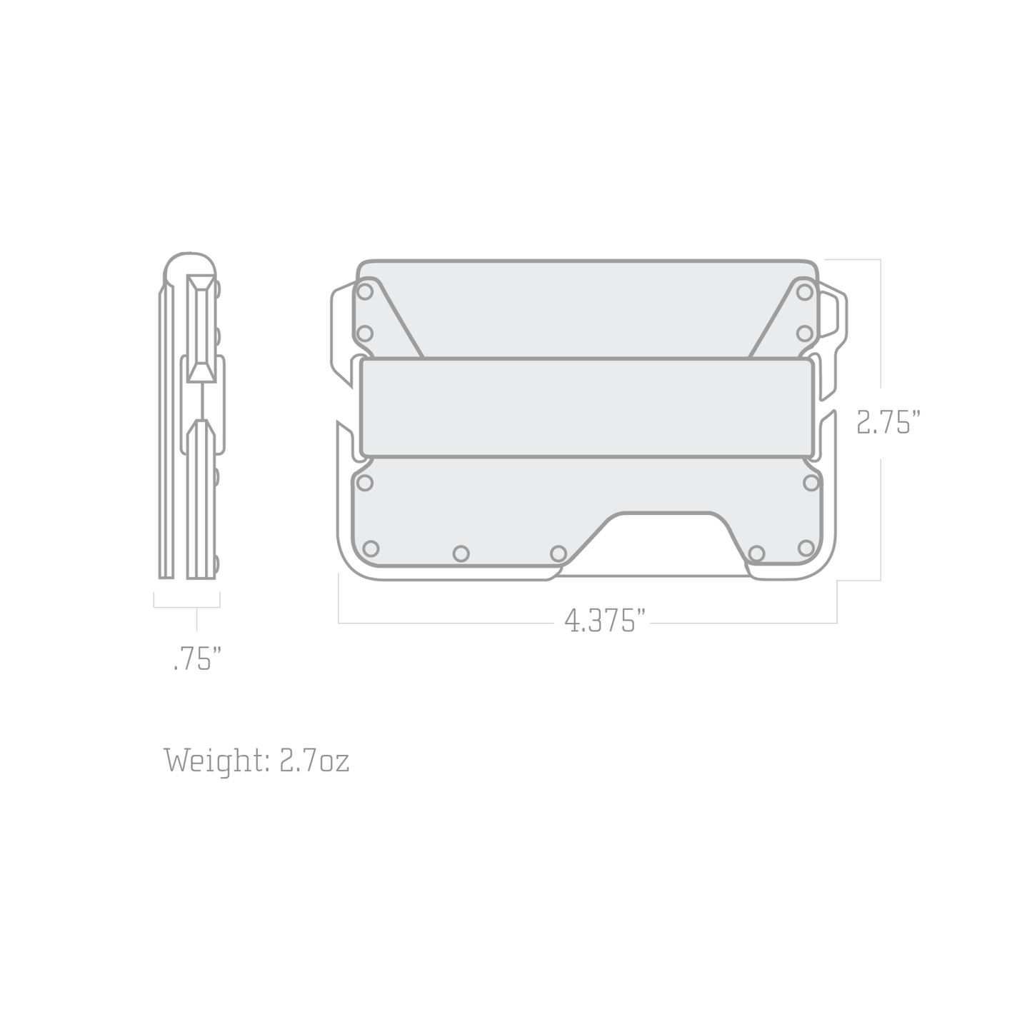 DANGO D01 DAPPER™ BIFOLD WALLET - Angler's Pro Tackle & Outdoors