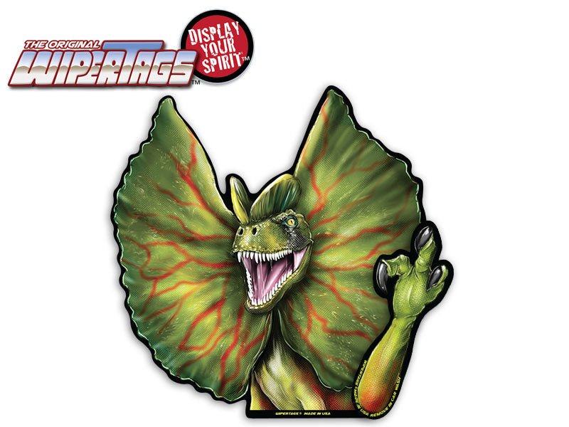 Dilophosaurus Waving Dinosaur WiperTags - Angler's Pro Tackle & Outdoors