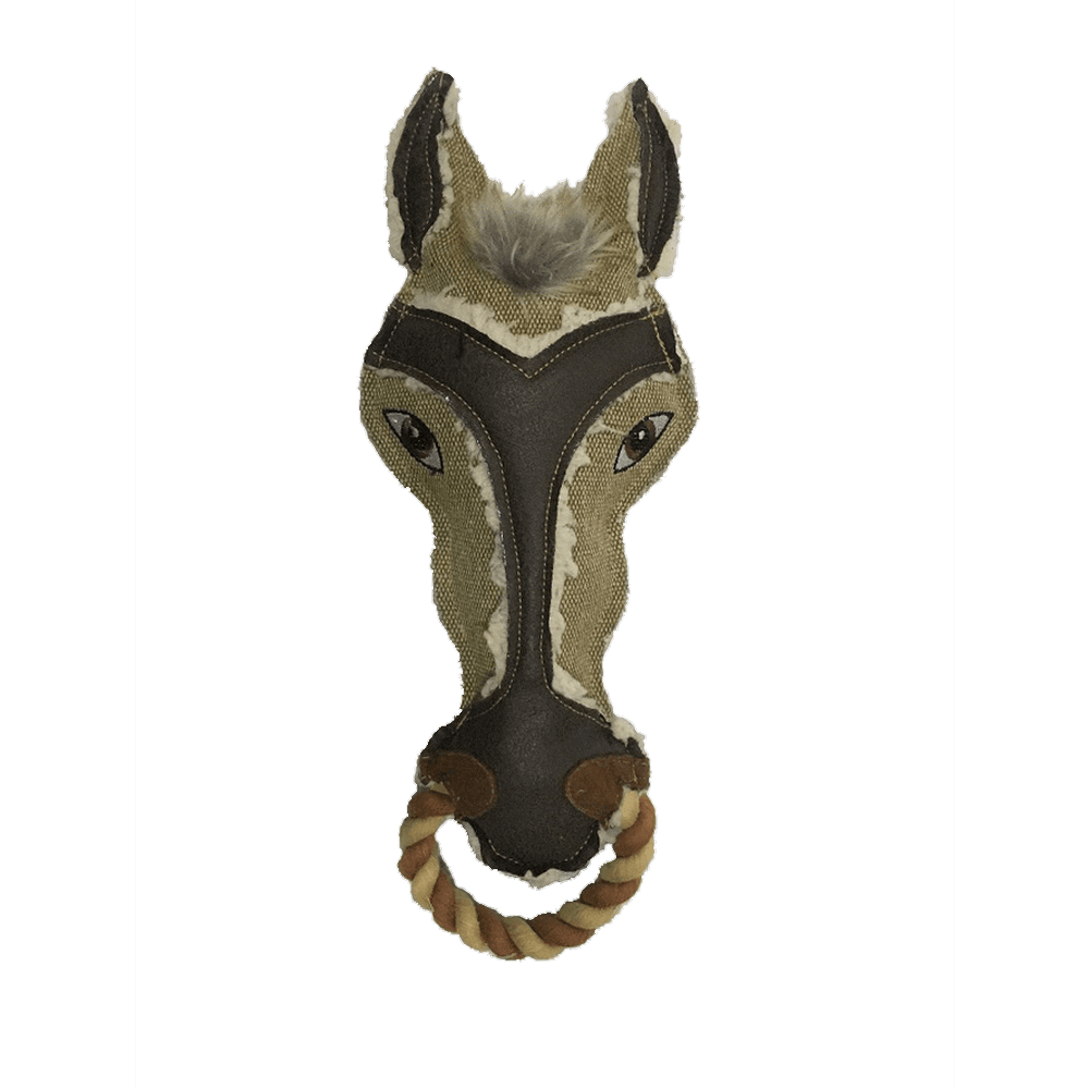Dogline 13" Nature Horse Animal Squeaky Toy - Angler's Pro Tackle & Outdoors