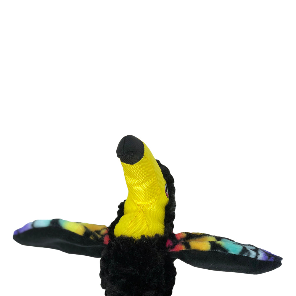 Dogline 14" Toucan with Moving Wings Animal Toy - Angler's Pro Tackle & Outdoors