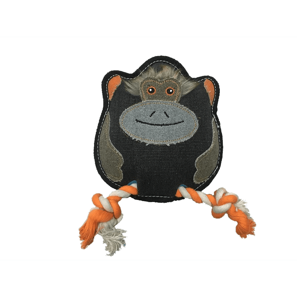 Dogline 8" Nature Monkey Animal Squeaky Toy - Angler's Pro Tackle & Outdoors