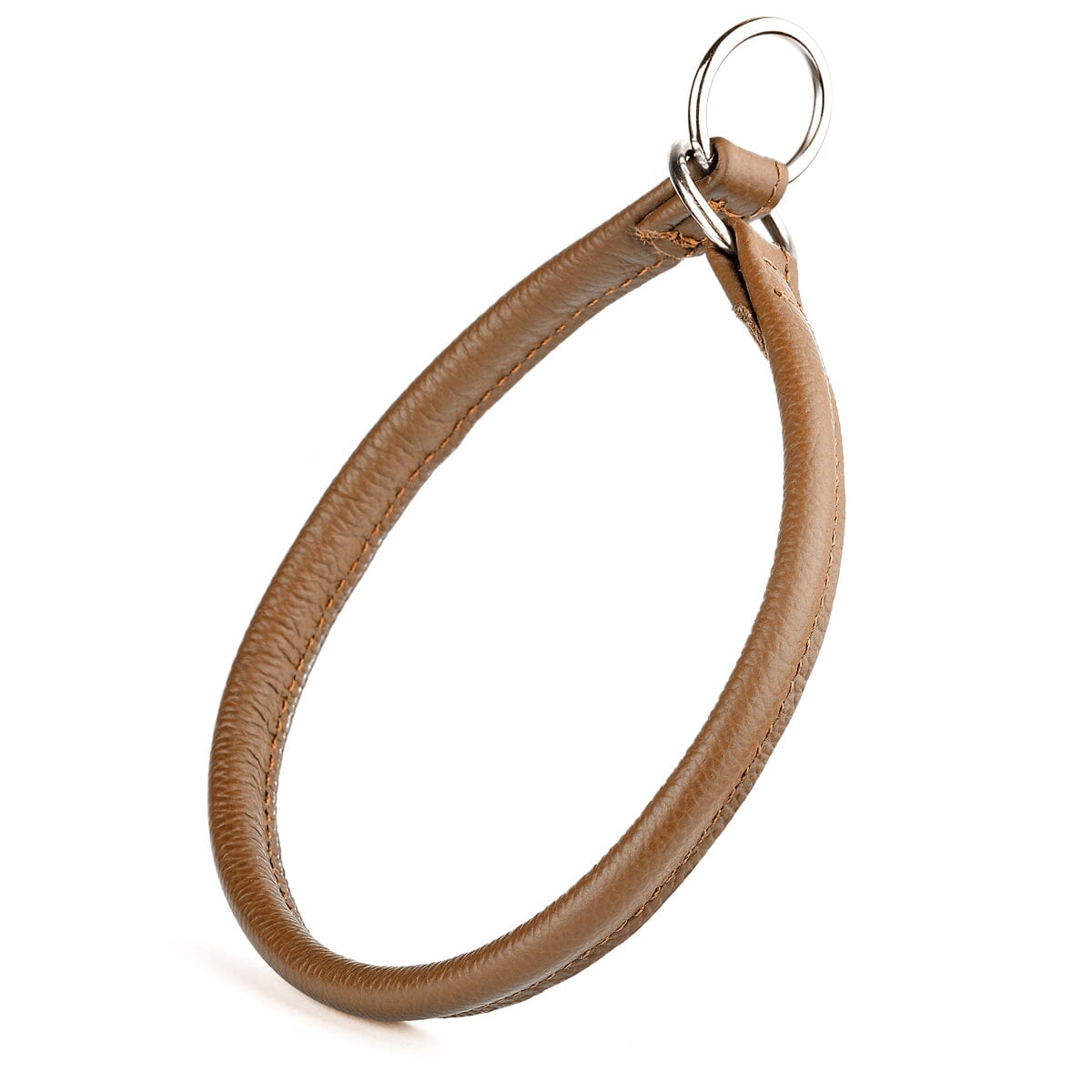 Dogline Soft Leather Round Slip Collar - Angler's Pro Tackle & Outdoors