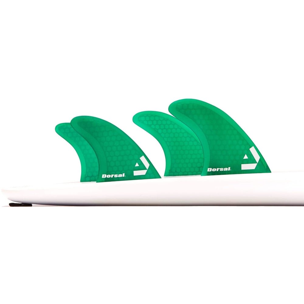 DORSAL Surfboard Fins Quad 4 Set FCS Compatible - Angler's Pro Tackle & Outdoors