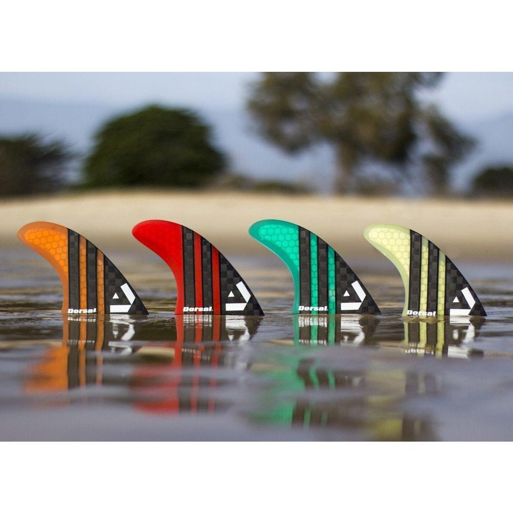 DORSAL Surfboard Fins Quad 4 Set FCS Compatible - Angler's Pro Tackle & Outdoors