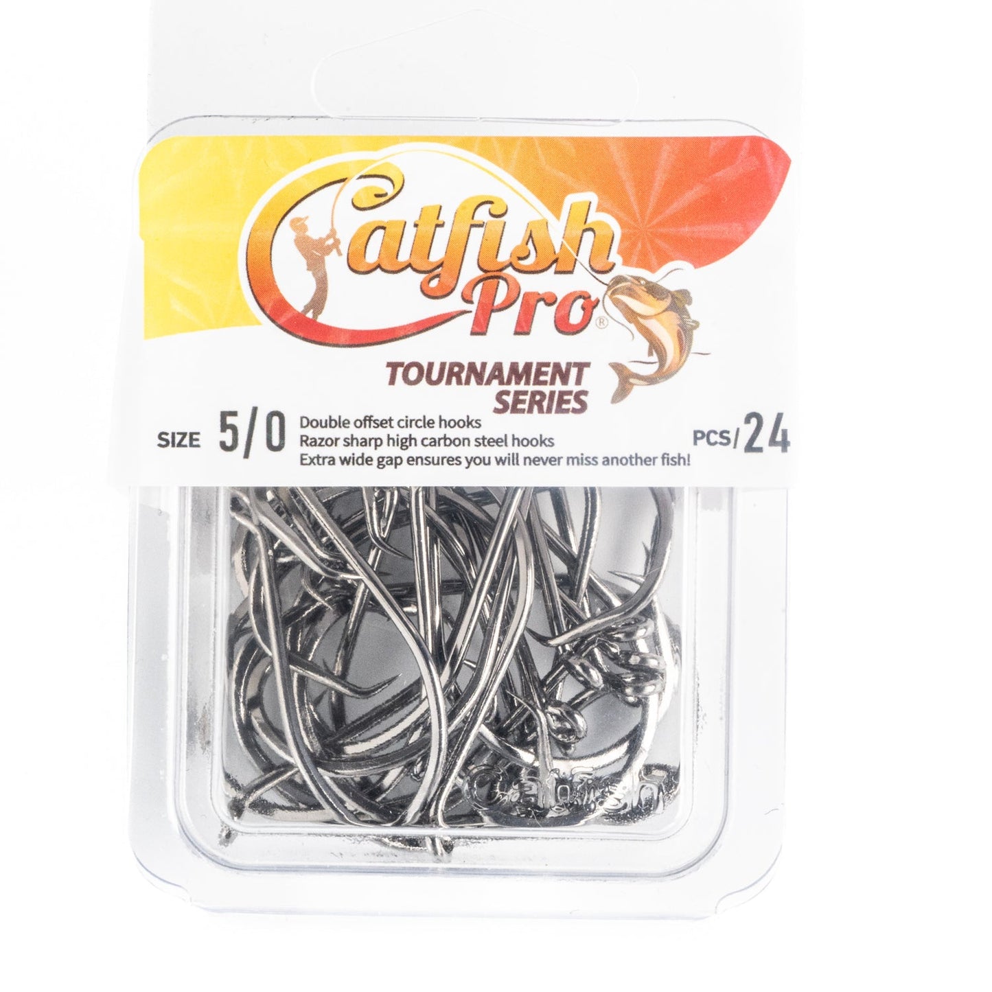 Catfish Pro Double Offset Circle Hooks 5/0