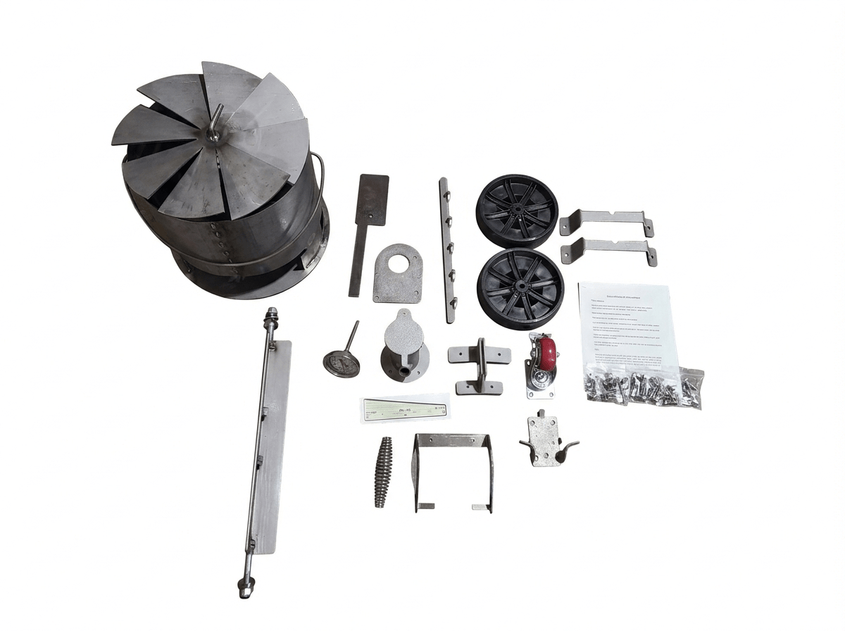 Hunsaker Vortex Smokers Drum Smoker Kit | Build Your Own 55 Gallon Drum Smoker
