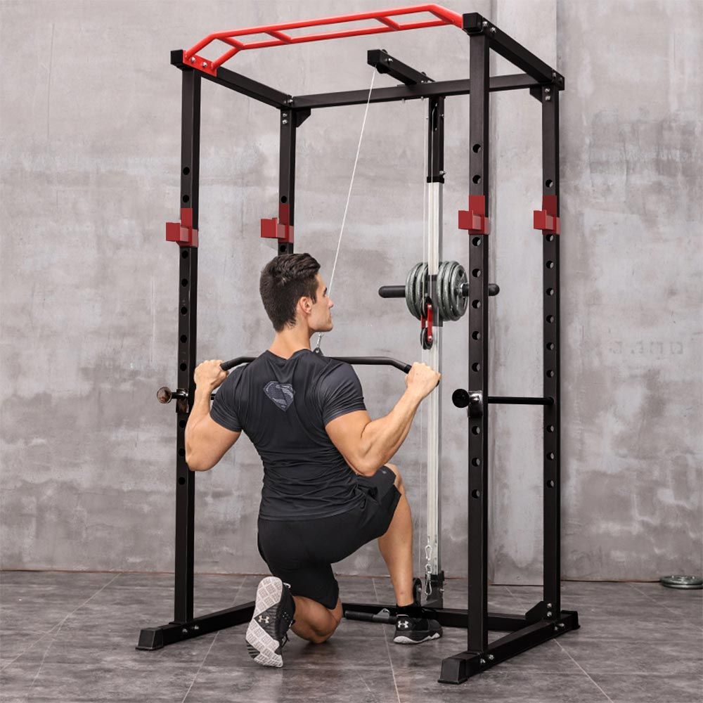 Core Sports & Fitness 1000Lbs Capacity Multi-functional Power Cage