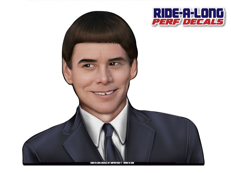 Dumb Limo Driver *RIDE A LONG* Perforated Decal - Angler's Pro Tackle & Outdoors