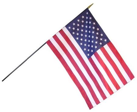 Flagman of America U.S. Mounted Classroom Flags