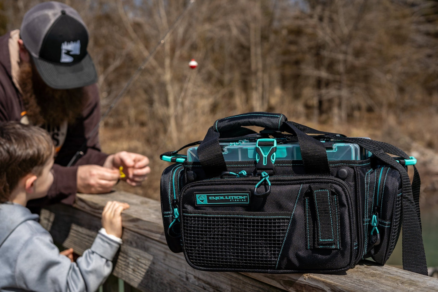 Evolution Fishing Horizontal 3700 Drift Series Topless Tackle Bag - Angler's Pro Tackle & Outdoors