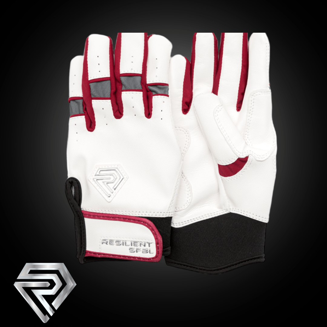 Resilient SFBL Fastpitch Softball Batting Gloves - Women