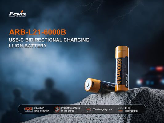 Fenix ARB - L21 - 6000B Rechargeable Powerbank Battery - Angler's Pro Tackle & Outdoors