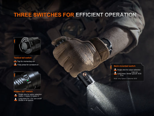 Fenix PD36R ACE Customizable Multi - Mode Flashlight - Angler's Pro Tackle & Outdoors