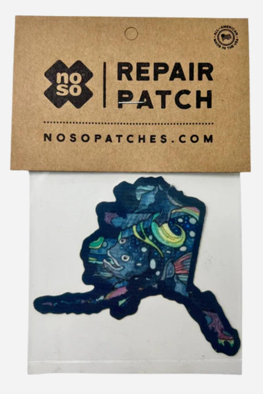 FisheWear Alaskan HaliBorealis x NoSo Gear Patch - Angler's Pro Tackle & Outdoors