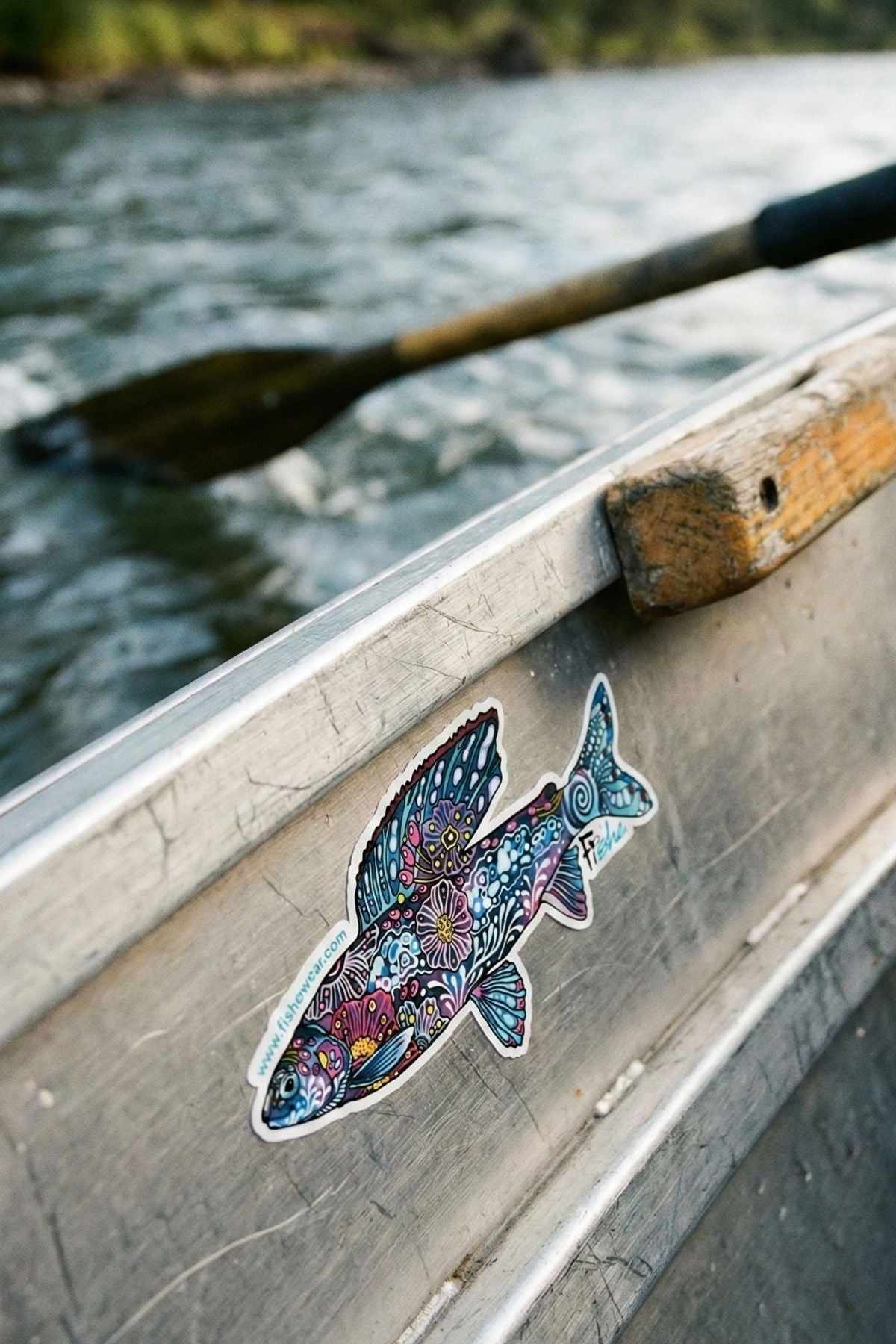 FisheWear Enchanted Grayling Sticker - Angler's Pro Tackle & Outdoors
