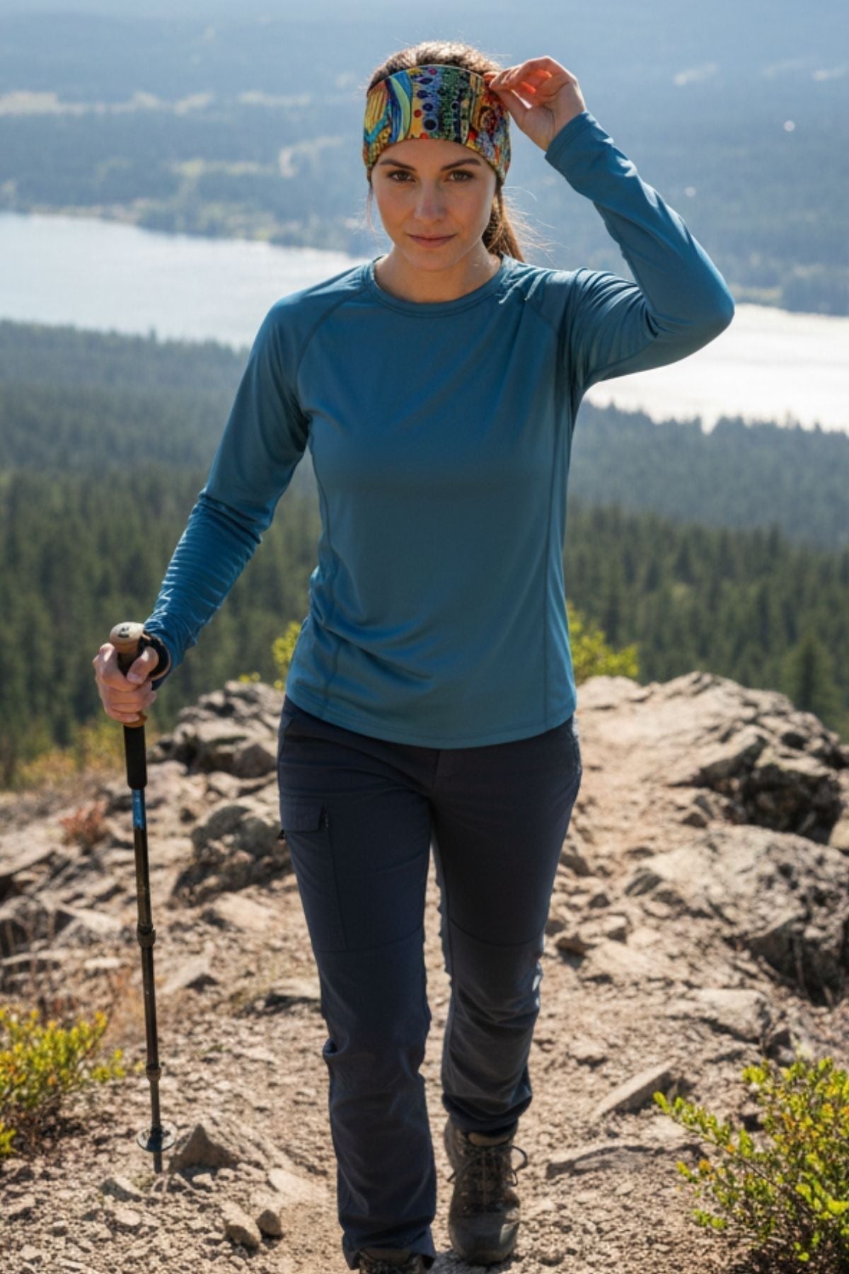 FisheWear Unbound Brown Jersey Headband - Angler's Pro Tackle & Outdoors