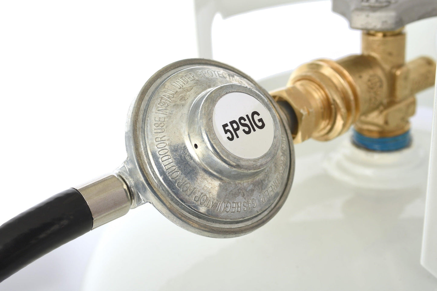 Flame King Forced Air Heater Portable Propane Tank Outdoor 60,000 BTU