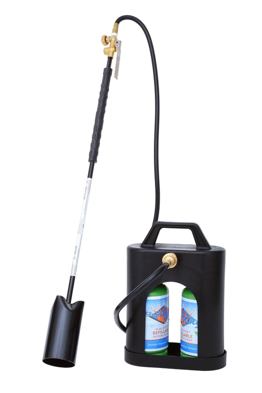 Flame King ProBoost Dual 1LB Propane Tank Carrier - Angler's Pro Tackle & Outdoors