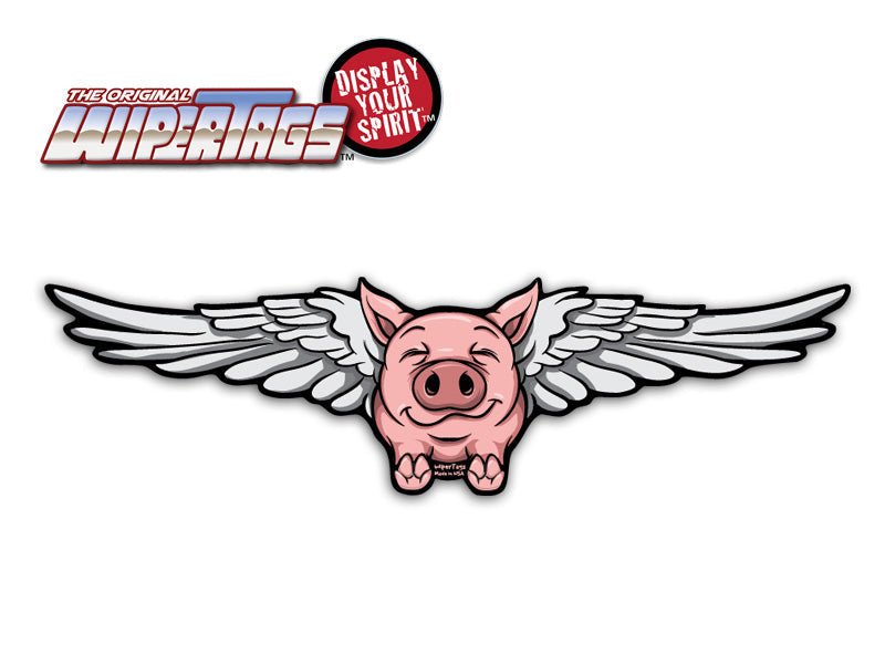 Flying Inspirational Pig WiperTags - Angler's Pro Tackle & Outdoors