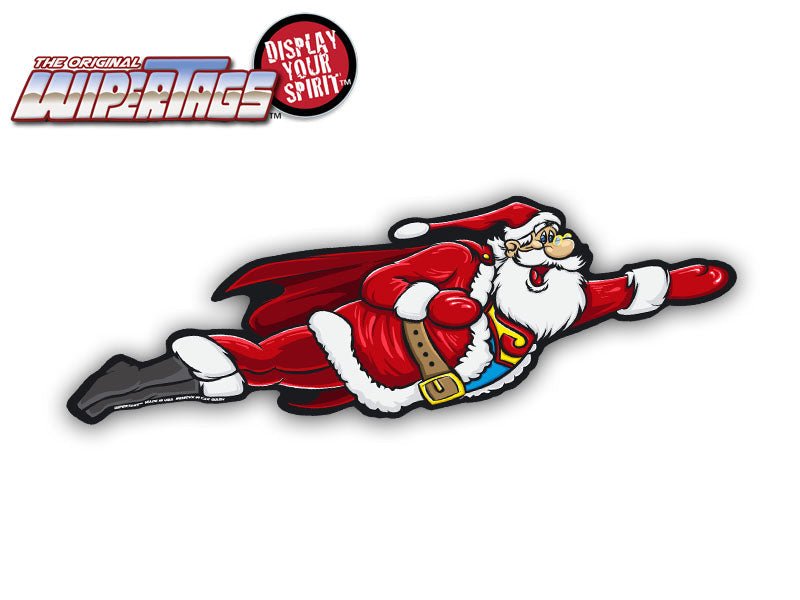 Flying Super Santa WiperTags - Angler's Pro Tackle & Outdoors