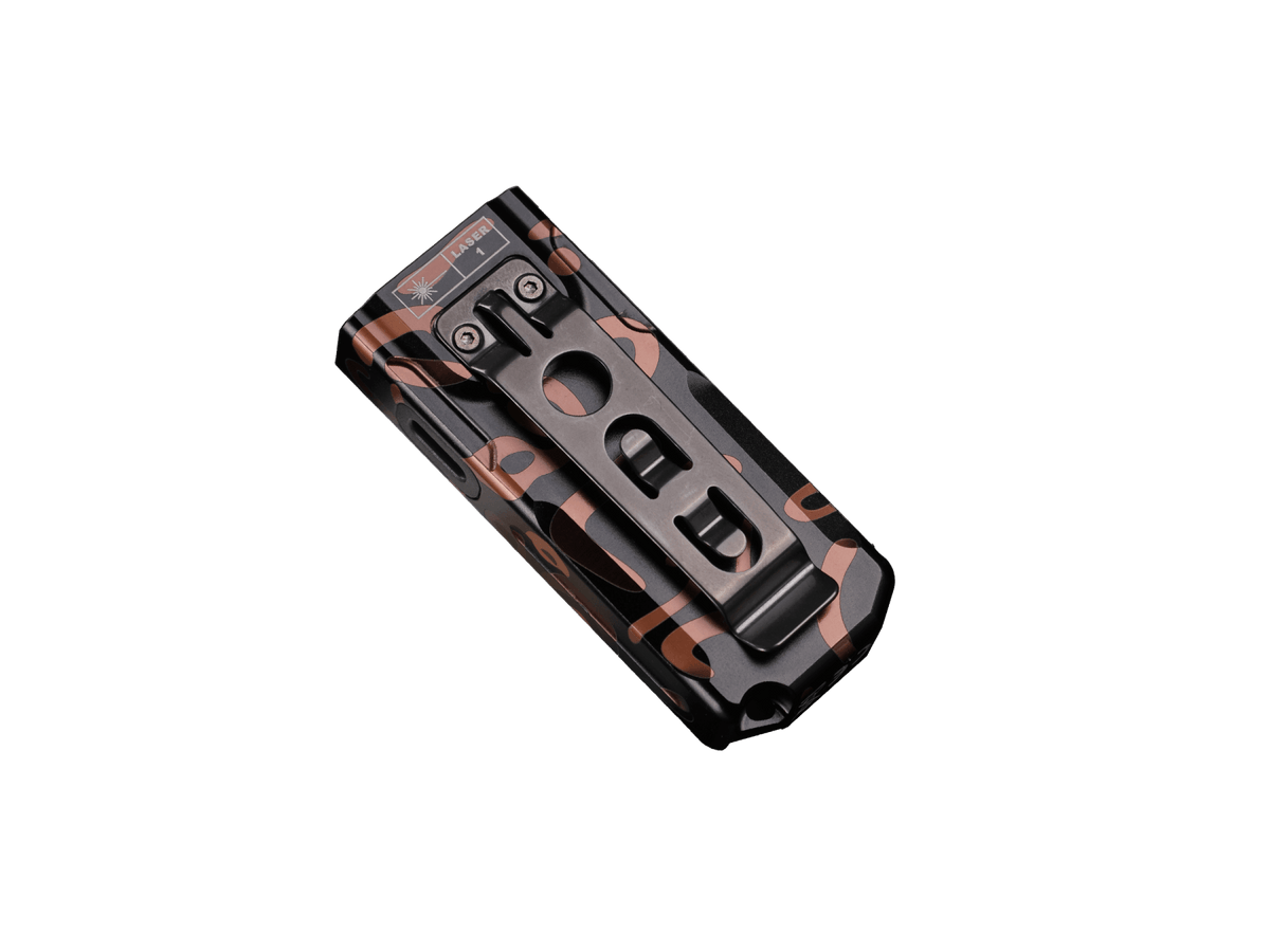 Fenix E06R Keychain Light with White, UV, and Red Laser Lights