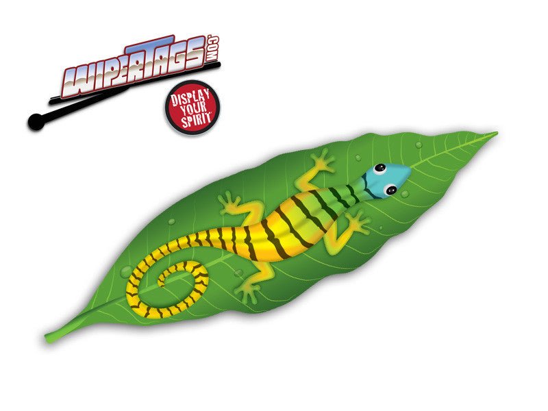 Gecko on a Leaf WiperTag - Angler's Pro Tackle & Outdoors