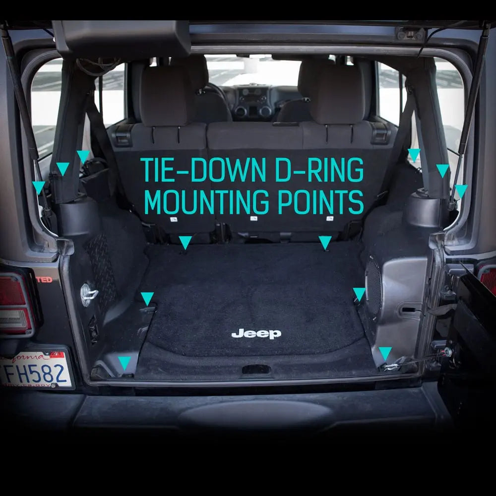 GPCA Jeep Wrangler JK 4DR Cargo Freedom Pack LITE