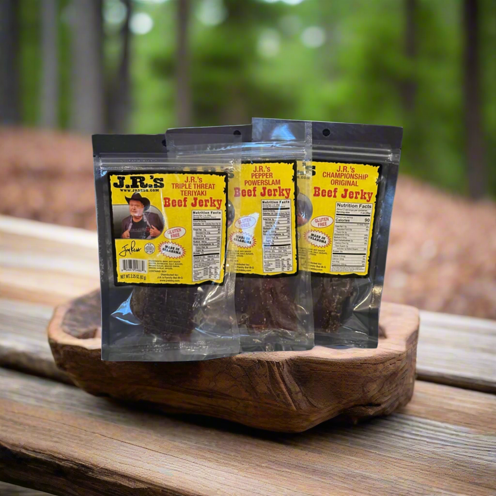 JR's Jerky Sampler - All 3 Flavors