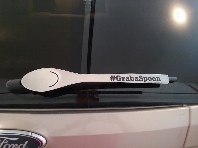 GrabaSpoon Wood Spoon with Smile WiperTag - Angler's Pro Tackle & Outdoors