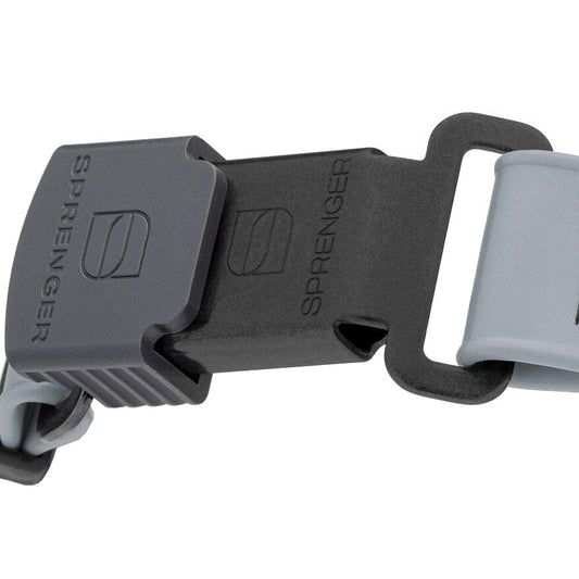 Dogline Herm Sprenger - ClicLock Safety Fastener for Flat-Style Collars – Black Stainless Steel
