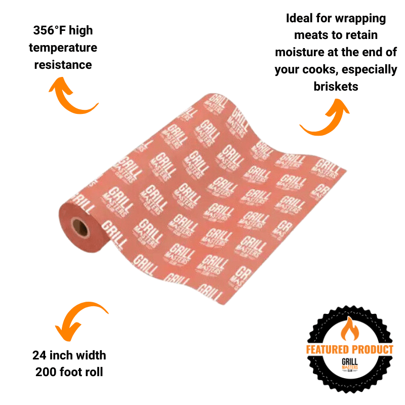 Grill Masters Club Pink Butcher Paper (24" x 200') - Angler's Pro Tackle & Outdoors