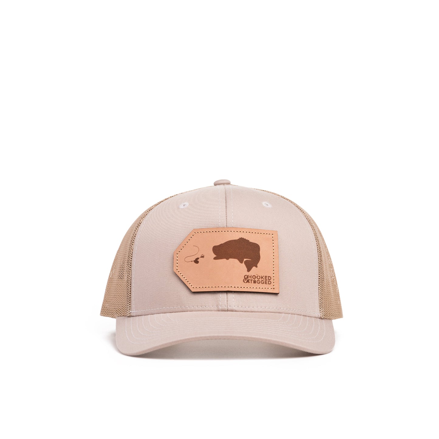 Hooked & Tagged - Largemouth Bass Patch Hat