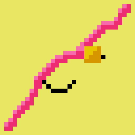 Hazy Fly SJW 8 - bit STICKER - Angler's Pro Tackle & Outdoors