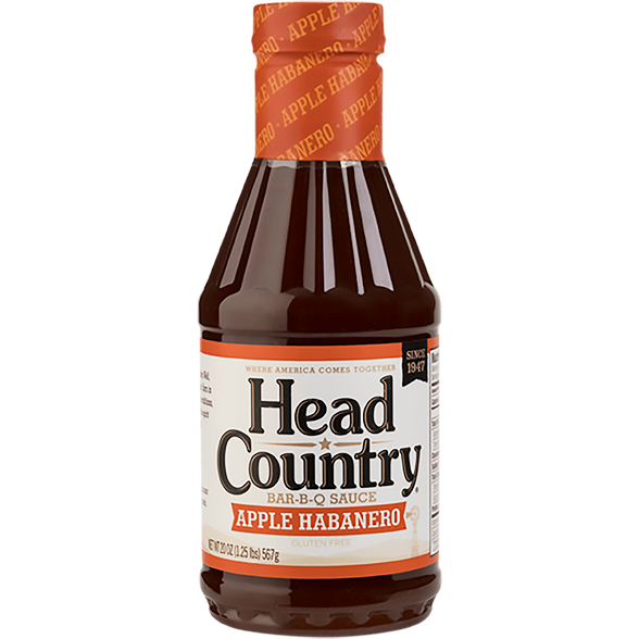 Head Country Apple Habanero Barbecue Sauce 20 oz.