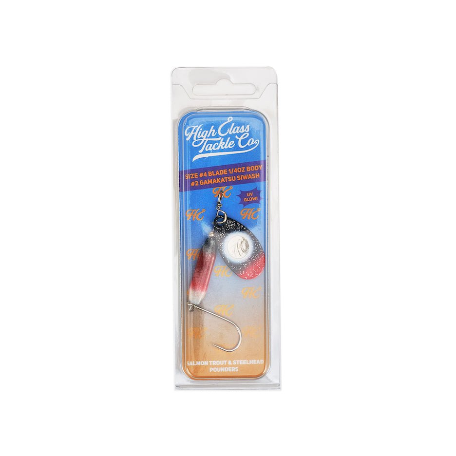 High Class Tackle Co. Nina 4 Blade 1/4oz Body 2 Gamakatsu Siwash Hook - Angler's Pro Tackle & Outdoors