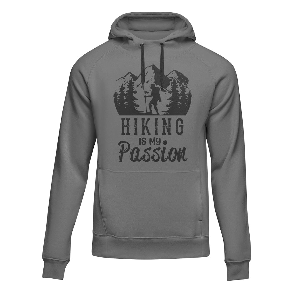 Outdoorzees Hiking Is My Passion Adult Fleece Hoodie