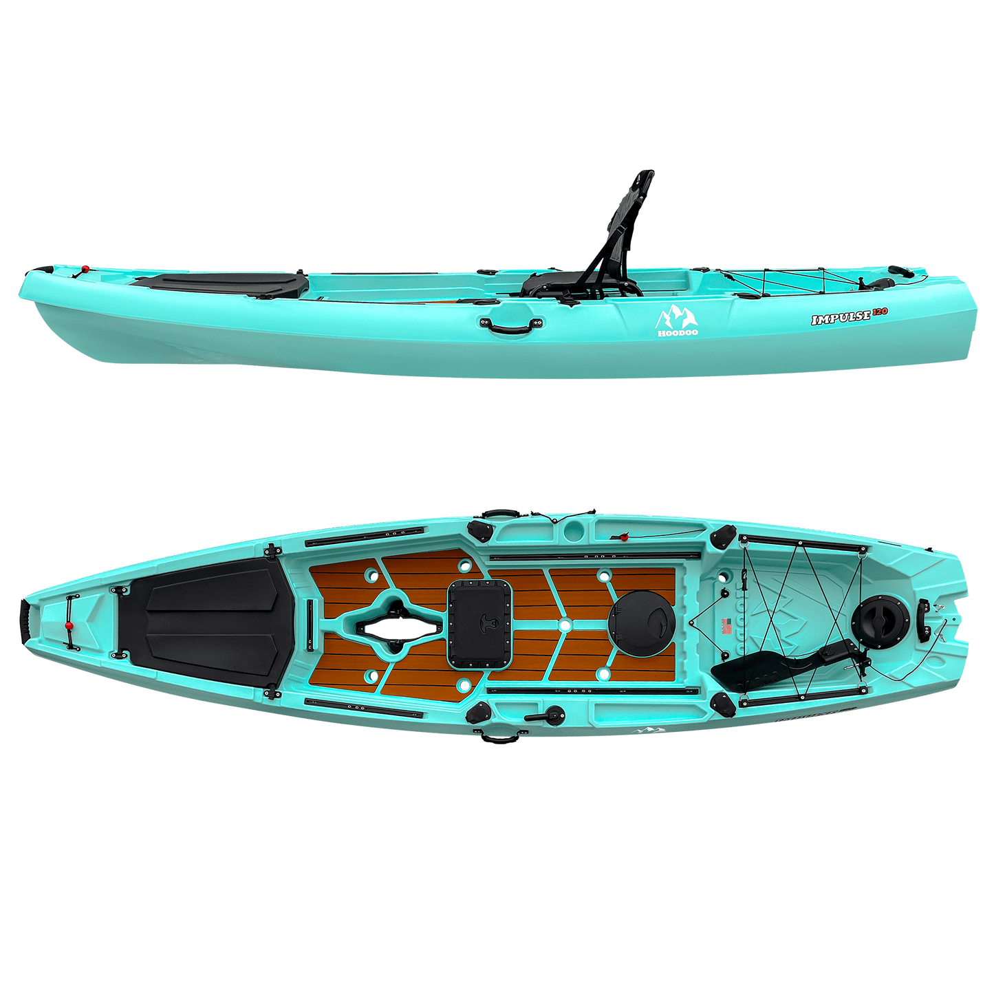 Hoodoo Impulse 120 Fin Drive Kayak - Angler's Pro Tackle & Outdoors