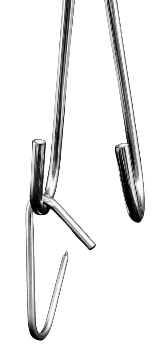 Hunsaker Vortex Smokers Hunsaker Stainless Steel Lift Tool: The Perfect Way to Lift and Lower Food in Your Smoker or Grill