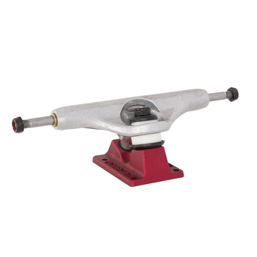 Independent Trucks 139mm Delfino Hollow Standard - Silver/Red (Set of 2) - Angler's Pro Tackle & Outdoors