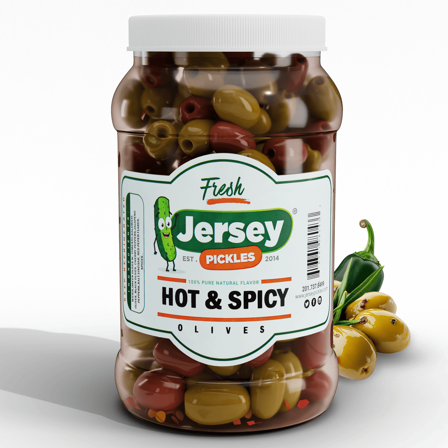 Jersey Pickles Hot Mix Olives - Angler's Pro Tackle & Outdoors