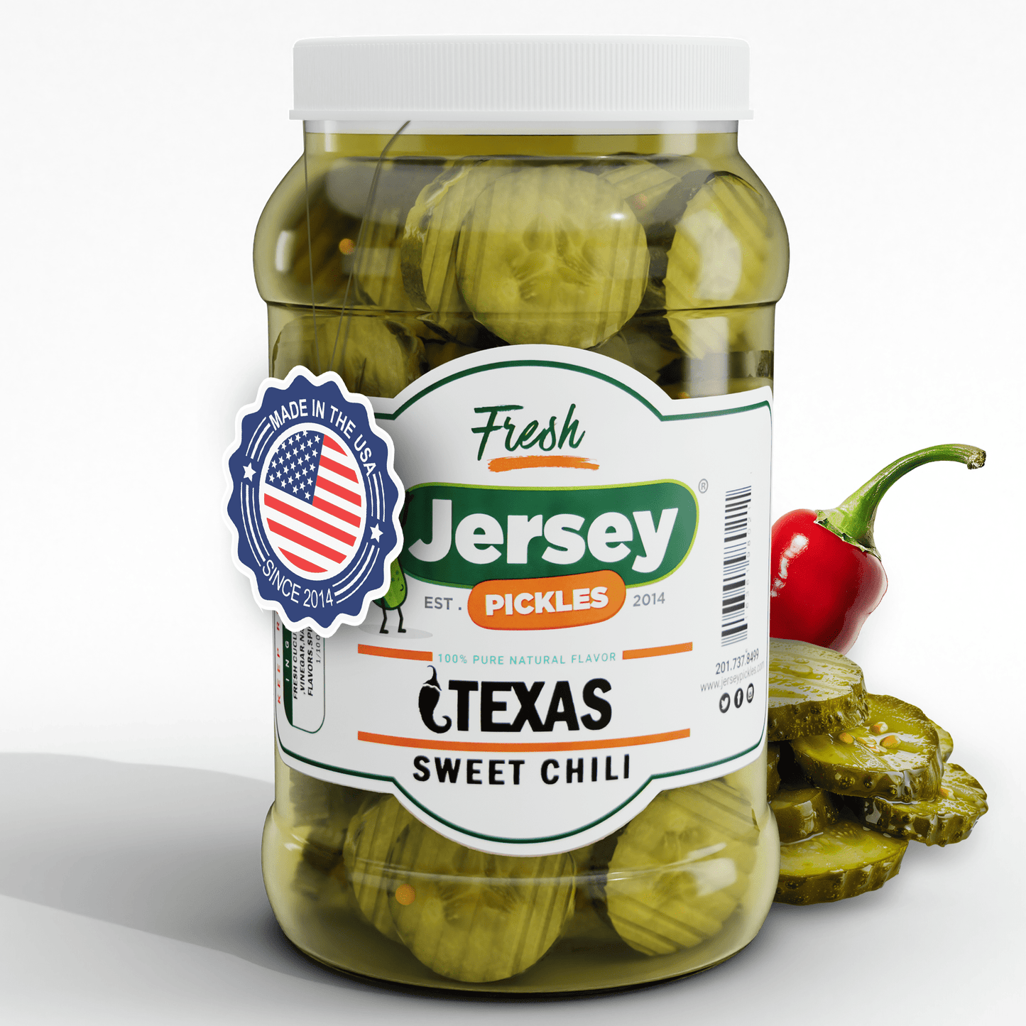 Jersey Pickles Texas Sweet Chilli Pickle Chips - Angler's Pro Tackle & Outdoors