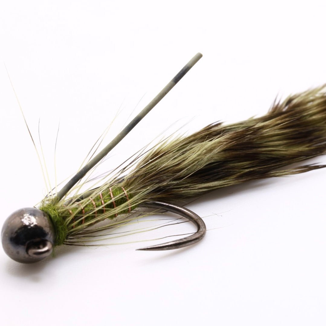 HazyFly Jig Bugger Olive
