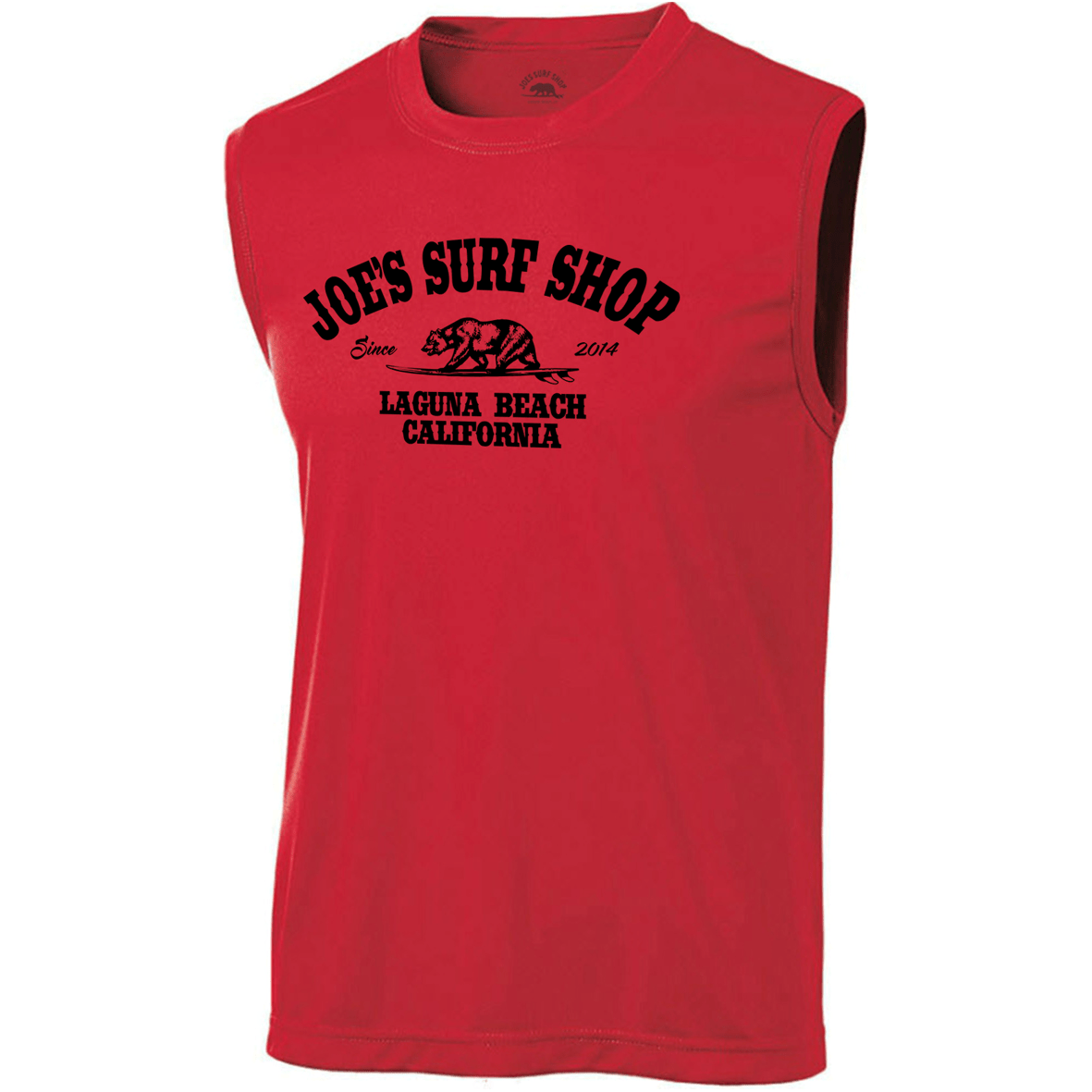 Joe's Surf Shop California Sleeveless Graphic Workout Tee - Angler's Pro Tackle & Outdoors