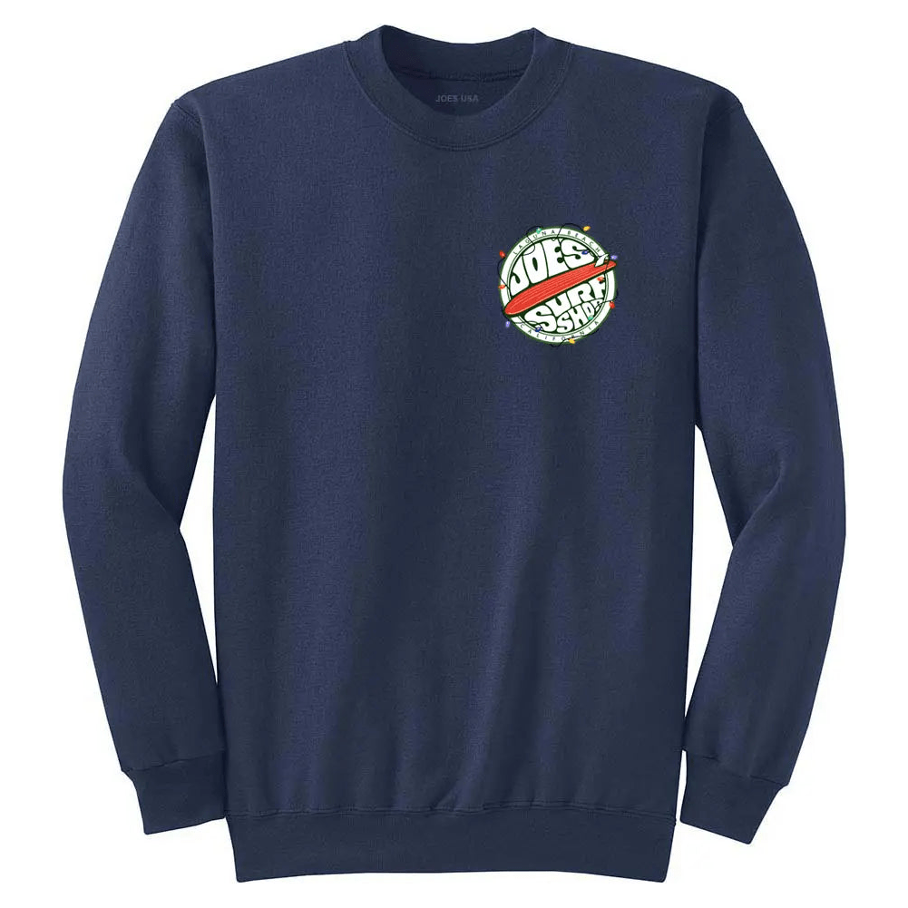 Joe's Surf Shop Fins Up Christmas Crewneck - Angler's Pro Tackle & Outdoors