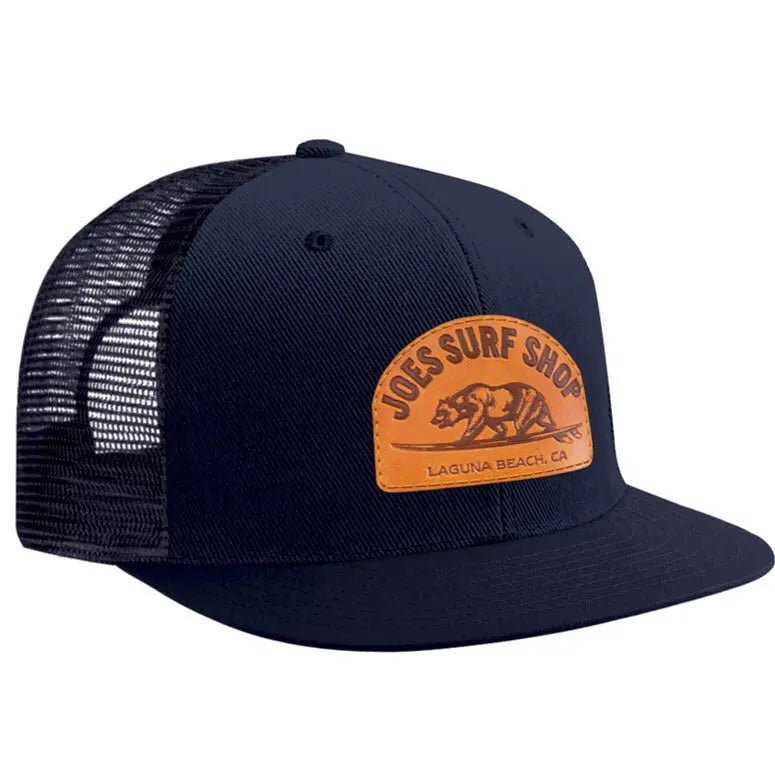 Joe's Surf Shop Surfing Bear Flat Bill Mesh Trucker Hat - Angler's Pro Tackle & Outdoors