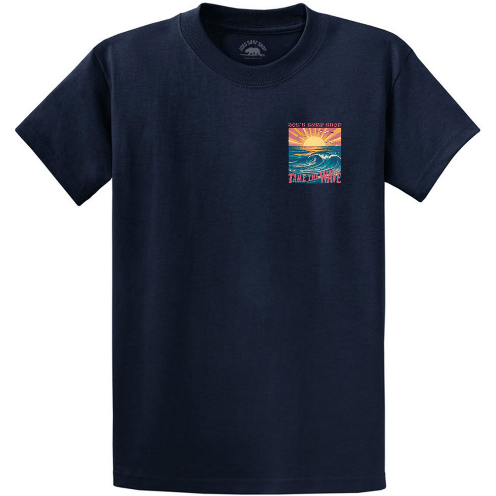 Joe's Surf Shop Tame The Wave Youth T Shirt - Angler's Pro Tackle & Outdoors