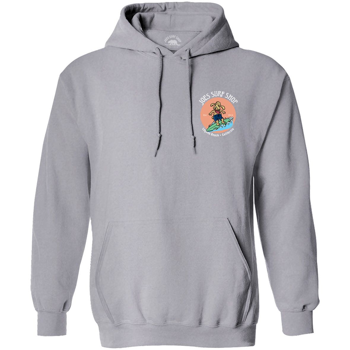 Joe's Surf Shop Teddy the Surfing Dog Pullover Surf Hoodie - Angler's Pro Tackle & Outdoors