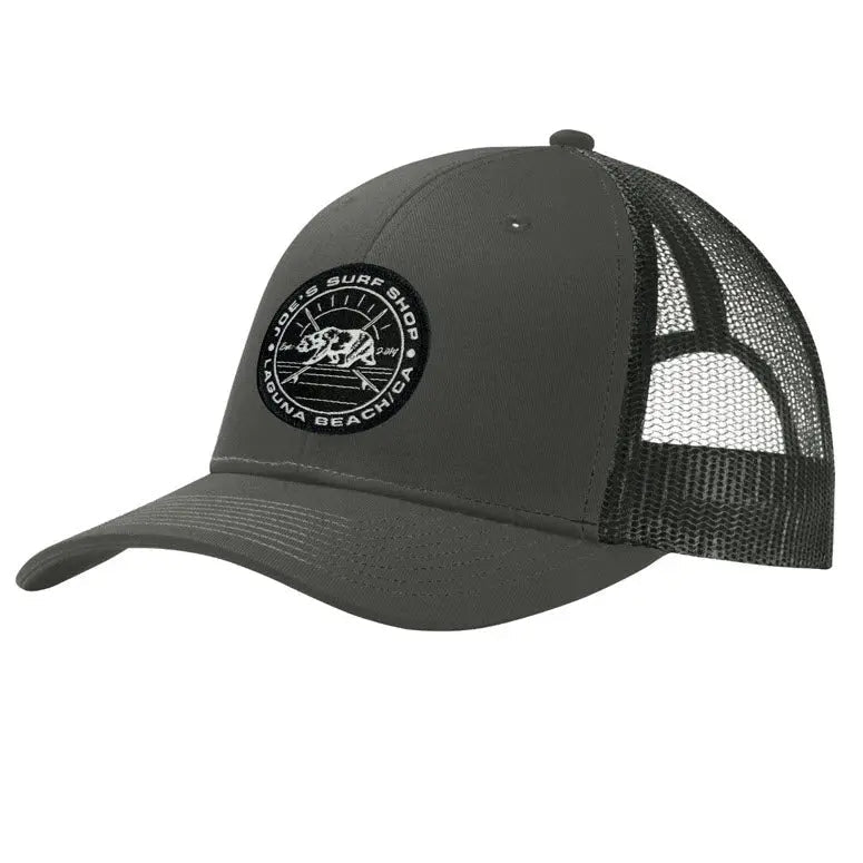 Joe's Surf Shop Vintage Surfing Bear Curved Snapback Cap - Angler's Pro Tackle & Outdoors