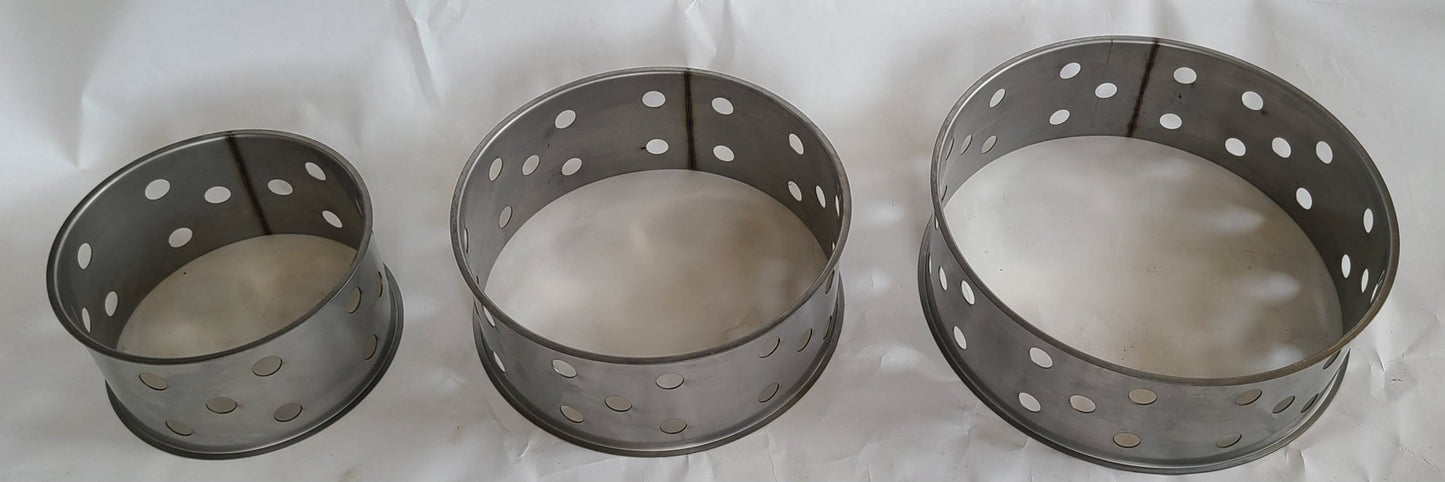 Hunsaker Vortex Smokers Jumbo WSM Stainless Charcoal Ring (For 14, 18, & 22 WSM)