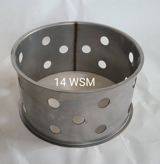 Hunsaker Vortex Smokers Jumbo WSM Stainless Charcoal Ring (For 14, 18, & 22 WSM)